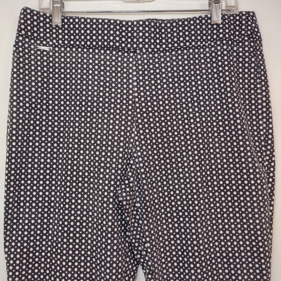 The Limited women's black/white ankle stretchy pants size (12) - Picture 3 of 16